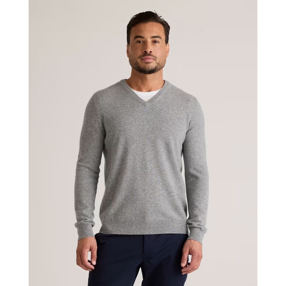 Banana Republic Luxe Sweater Collection V Neck Gray XL‎ New With Tags
